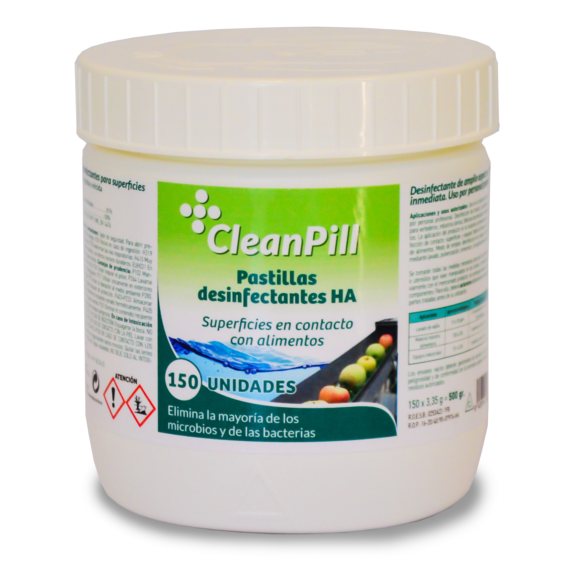 Cleanpill Industria Alimentaria  500 gr 