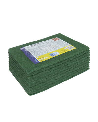 Estropajo Fibra Verde EXTRA. Pack-10.