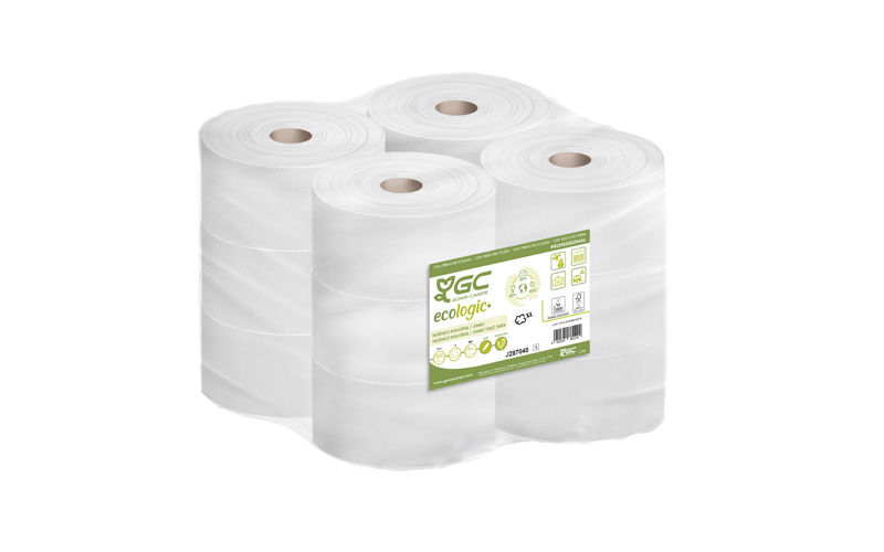 Higinico Industrial 62 mm 2C  805/161 Eco GC Saco 18 Rollos